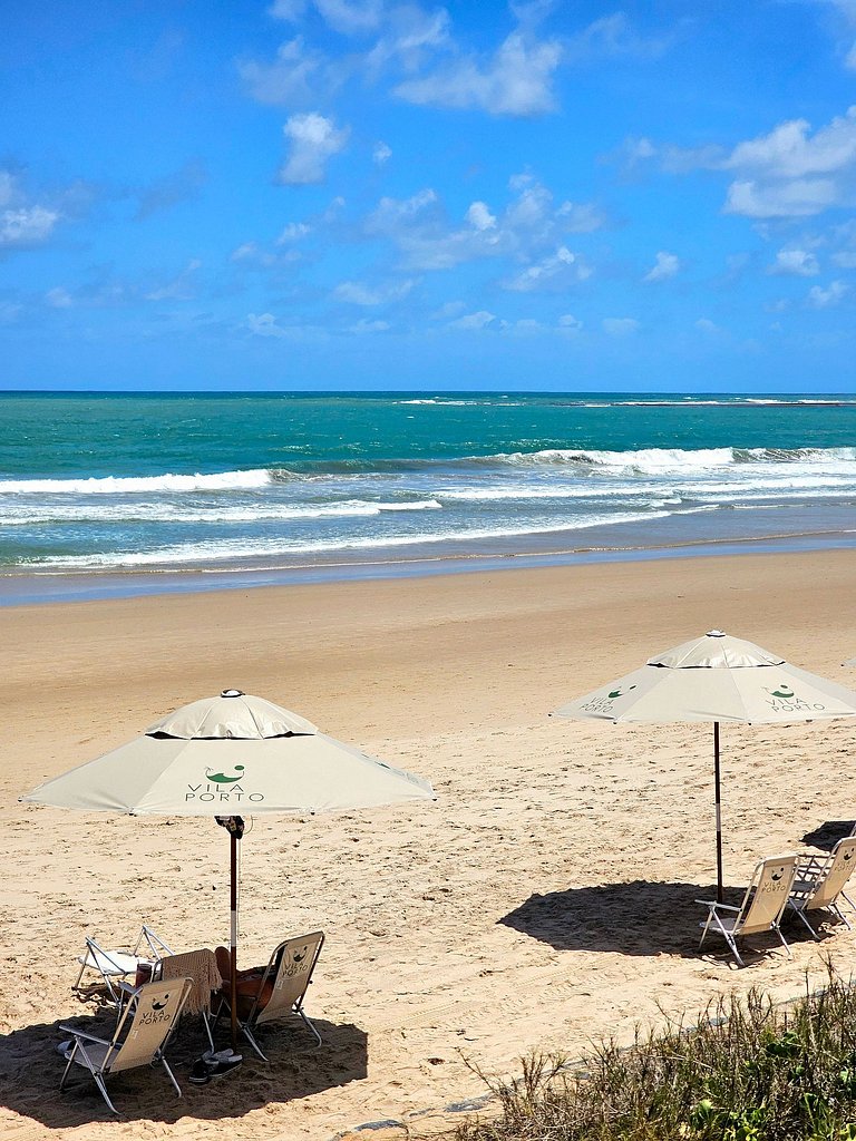 Luxo e Incrível Vista Mar no Vila Porto #305