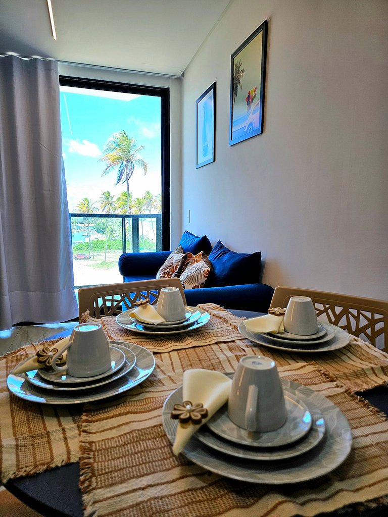 Luxo e Incrível Vista Mar no Vila Porto #305