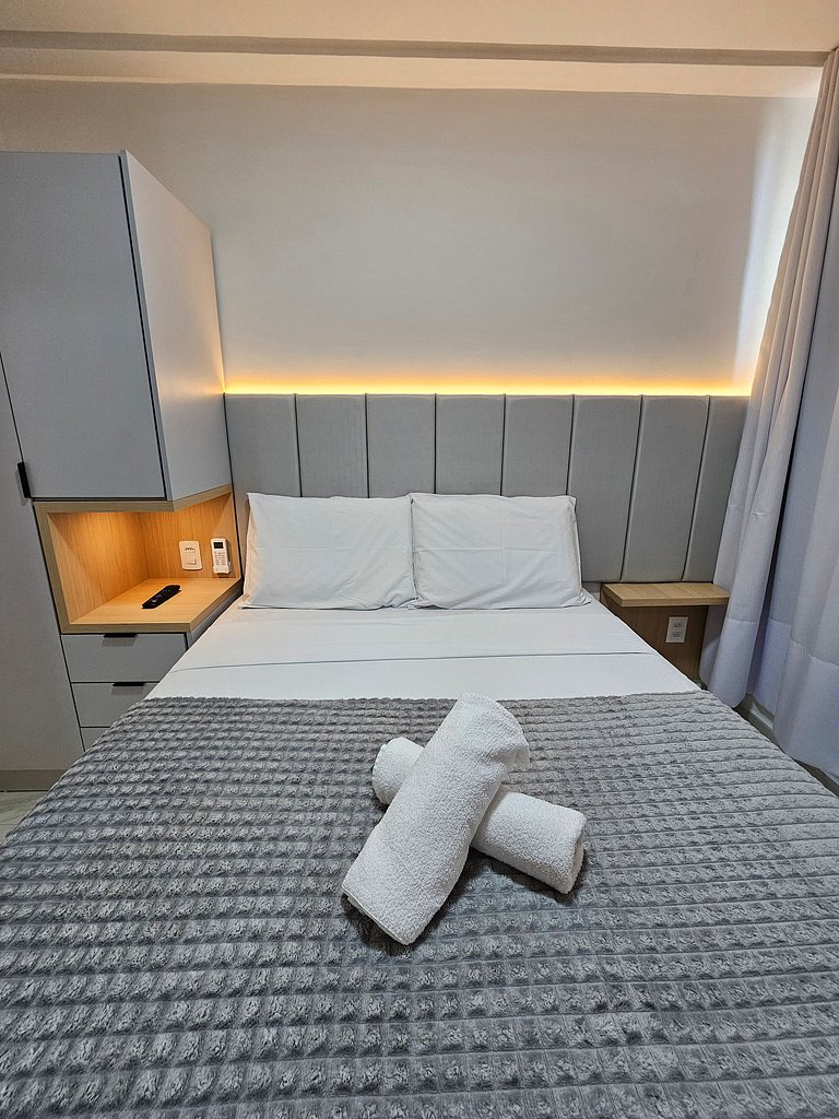 Luxo e Incrível Vista Mar no Vila Porto #305