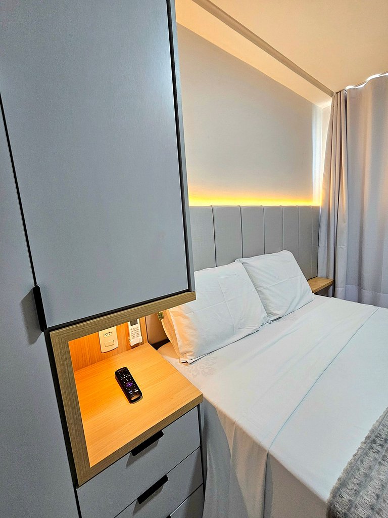 Luxo e Incrível Vista Mar no Vila Porto #305