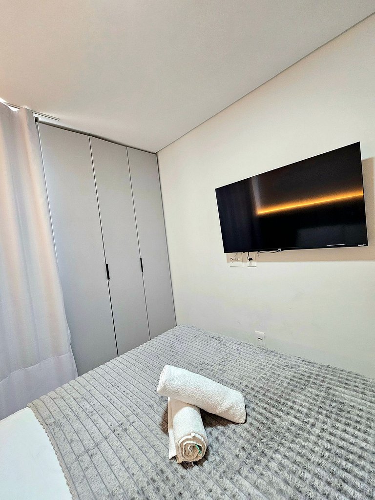 Luxo e Incrível Vista Mar no Vila Porto #305