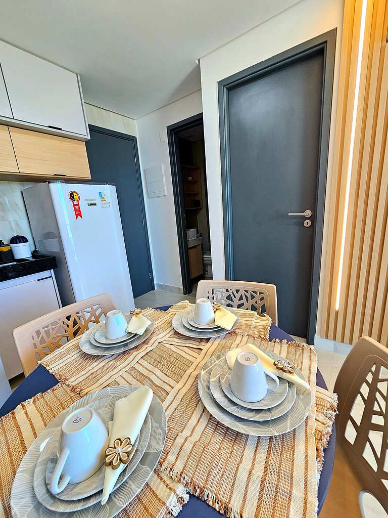 Luxo e Incrível Vista Mar no Vila Porto #305