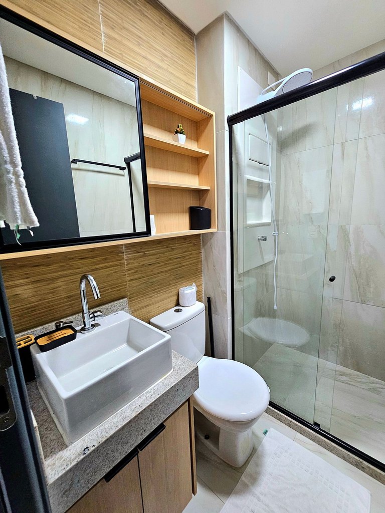 Luxo e Incrível Vista Mar no Vila Porto #305