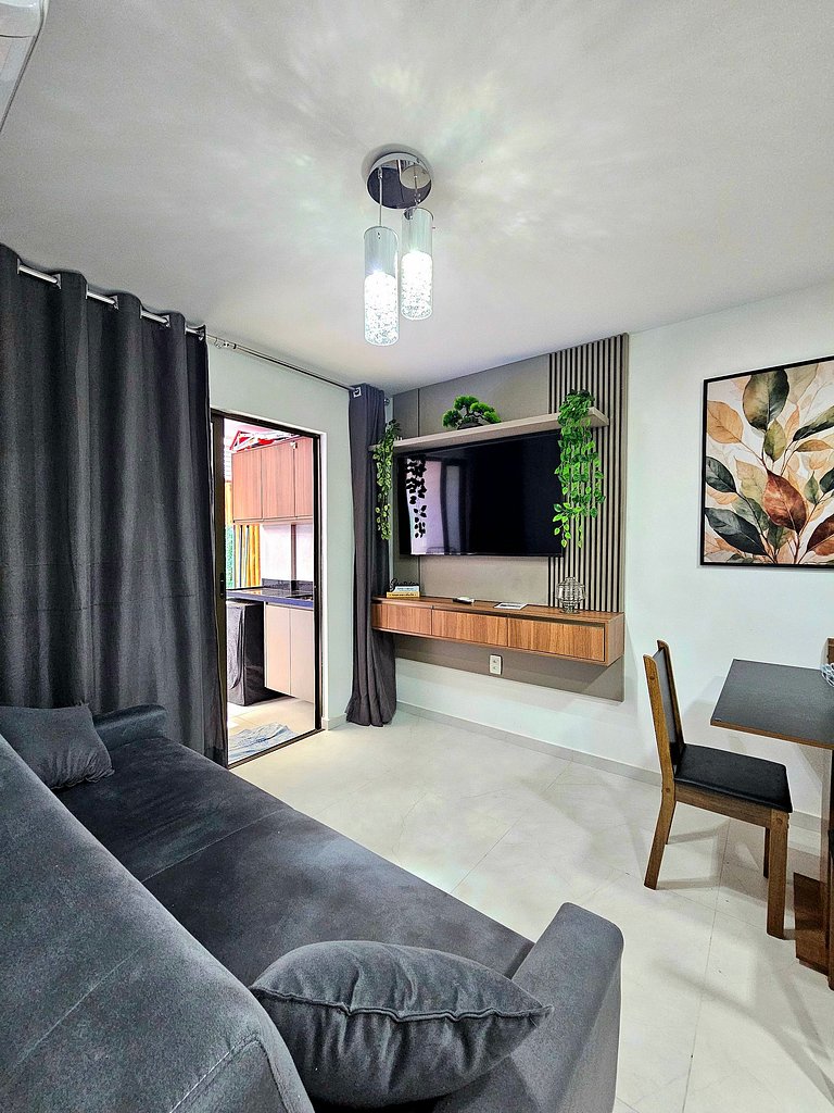 Luxo com Piscina Privativa no Centrinho de Porto