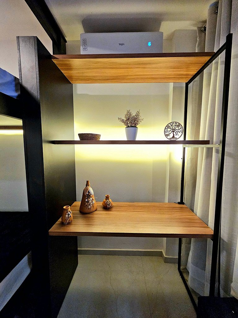 Luxo com Piscina Privativa no Centrinho de Porto