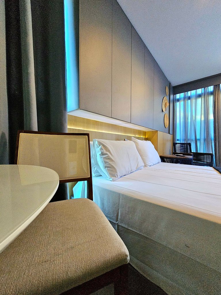 Moderno e Equipado no Cupe com Hidro aquecida