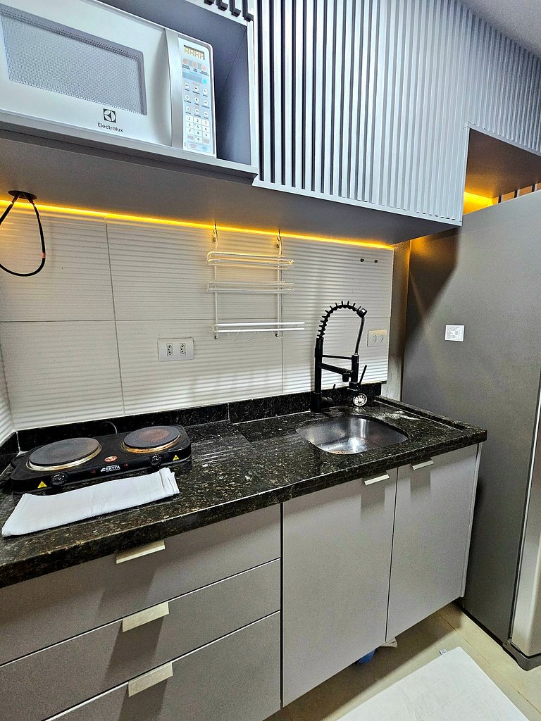 Moderno e Equipado no Cupe com Hidro