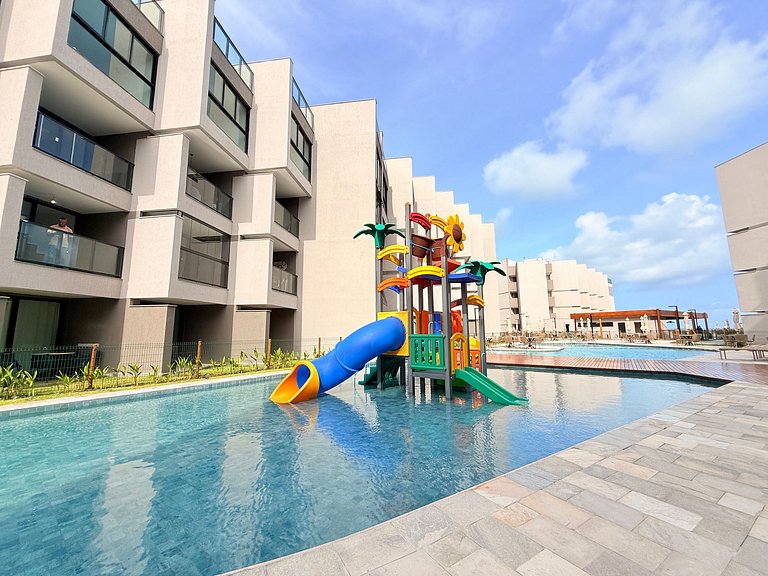 Incrível Flat no NoMar Pé na Areia Carneiros