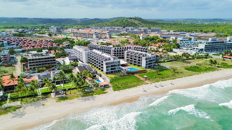 Confortável e Equipado NoMar Pé na Areia Carneiros