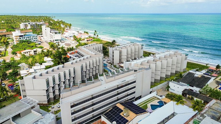 Confortável e Equipado NoMar Pé na Areia Carneiros
