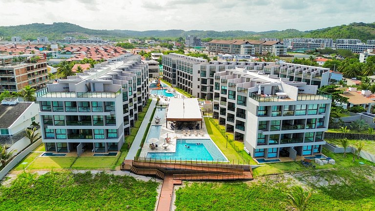 Incrível Flat no NoMar Pé na Areia Carneiros