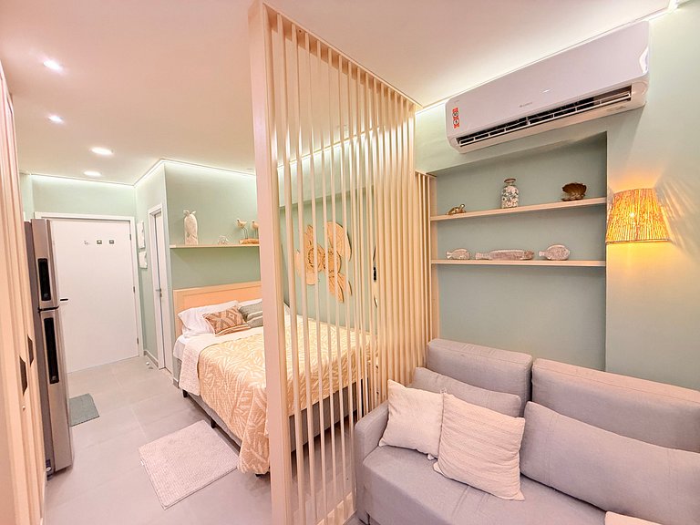 Incrível Flat no NoMar Pé na Areia Carneiros