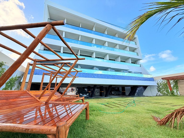 Equipado e Moderno no Prime Beach Pé na Areia