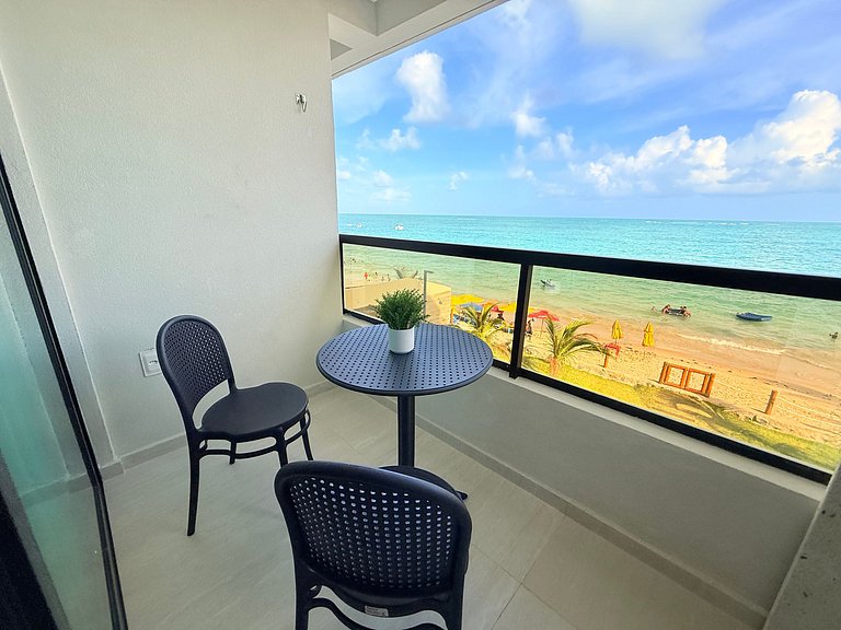 Equipado e Moderno no Prime Beach Pé na Areia