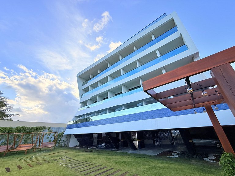 Equipado e Moderno no Prime Beach Pé na Areia