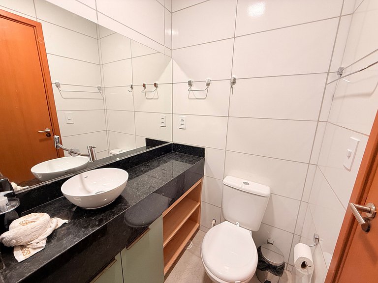 Incrível studio com Hidro Privativa Carneiros #5E