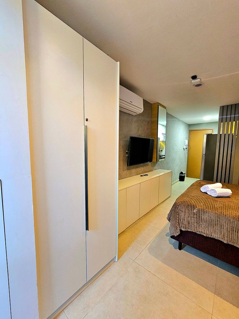 Moderno e Equipado no Cupe com Piscina Privativa