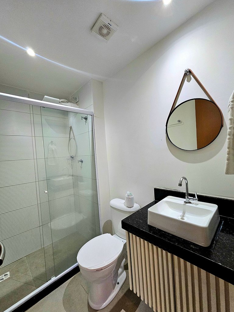 Moderno e Equipado no Cupe com Piscina Privativa