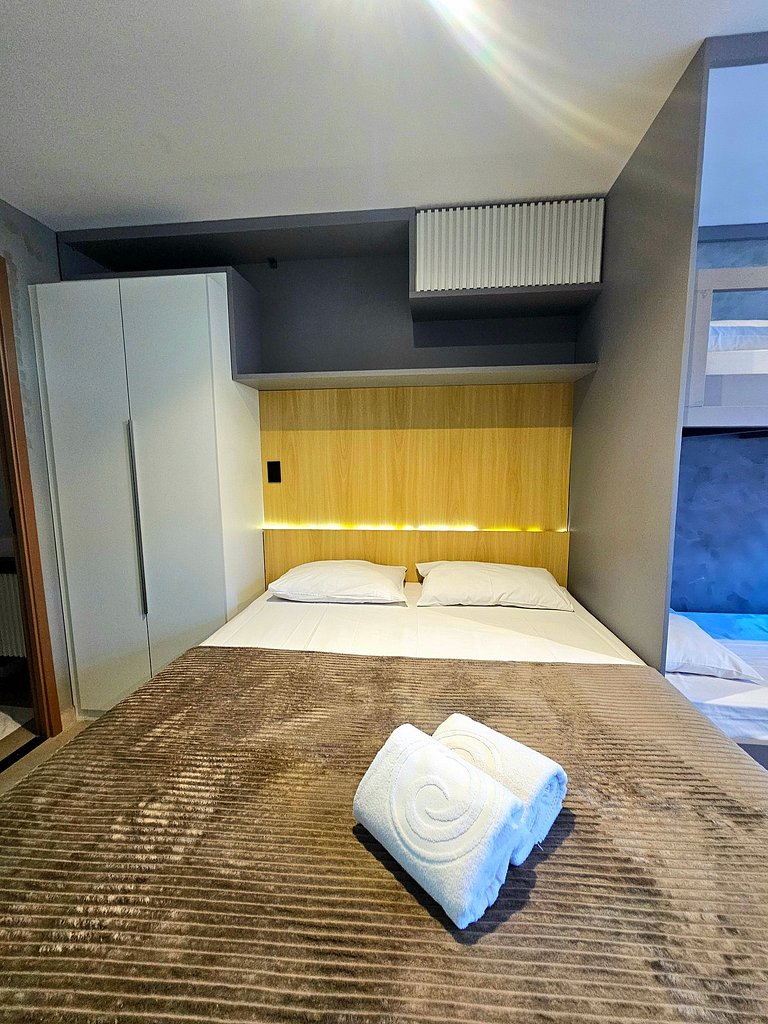 Moderno e Equipado no Cupe com Piscina Privativa