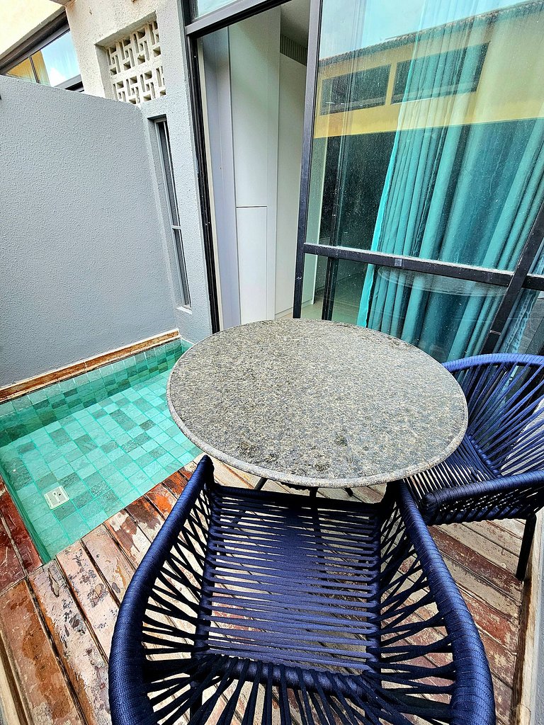 Moderno e Equipado no Cupe com Piscina Privativa