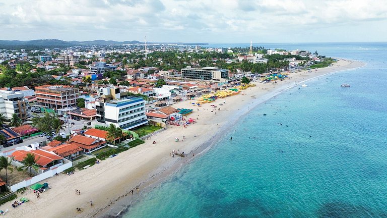 Equipado e Moderno no Prime Beach Pé na Areia