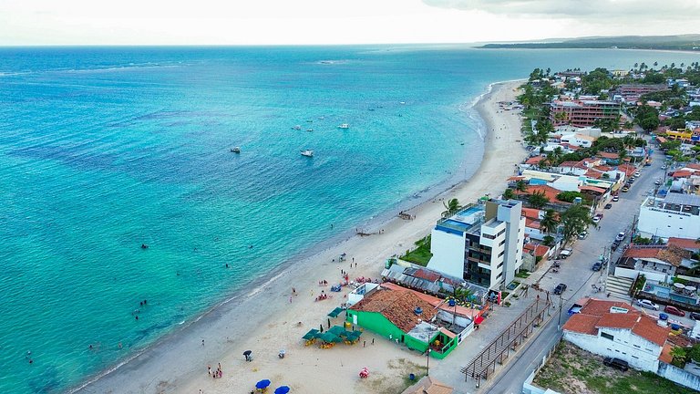 Equipado e Moderno no Prime Beach Pé na Areia