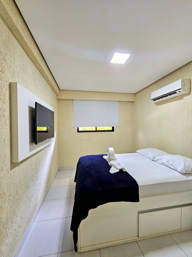 Luxuoso térreo 3q à Beira-mar no Cupe - Ecolife