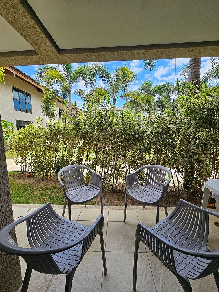 Luxuoso térreo 3q à Beira-mar no Cupe - Ecolife