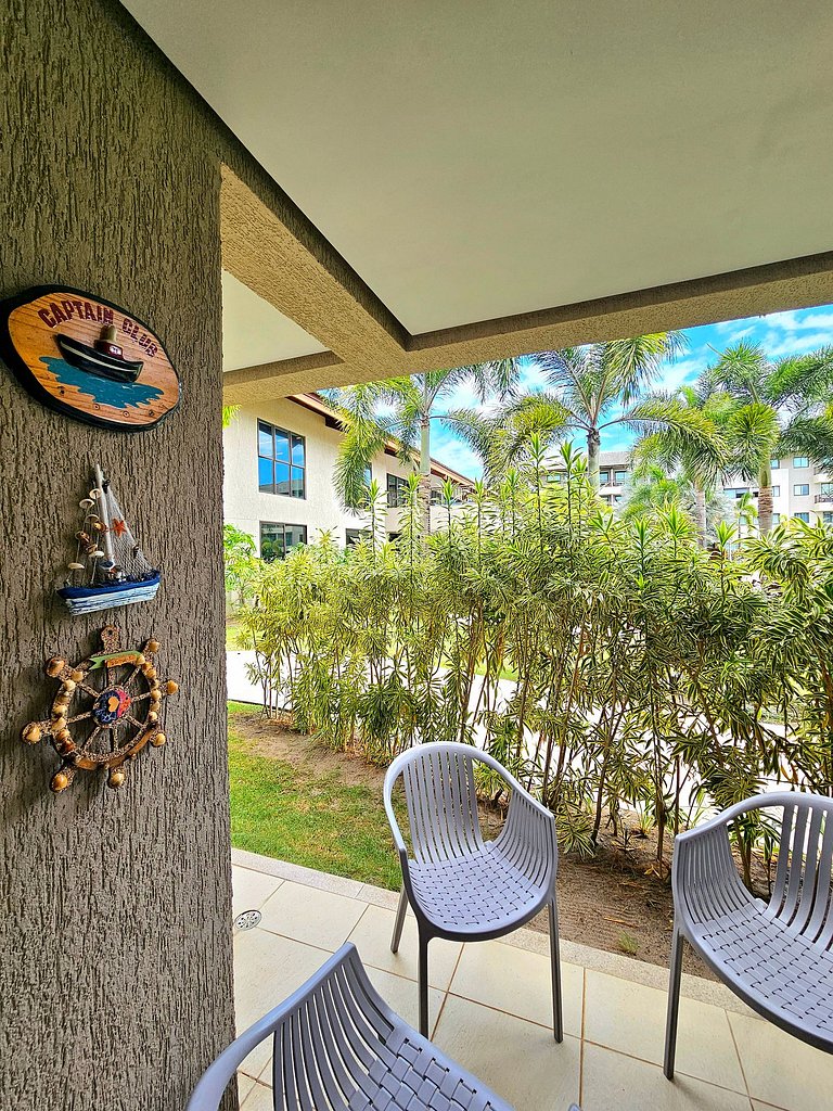 Luxuoso térreo 3q à Beira-mar no Cupe - Ecolife