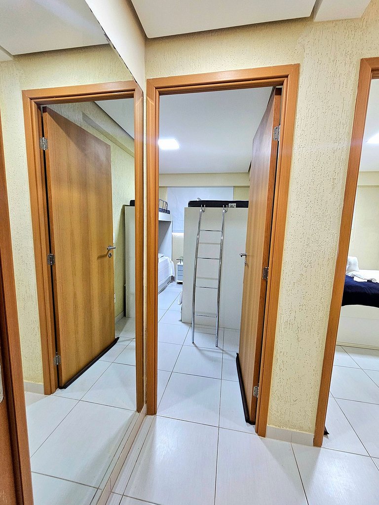 Luxuoso térreo 3q à Beira-mar no Cupe - Ecolife