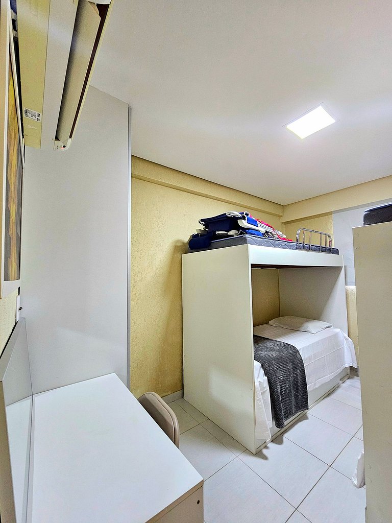 Luxuoso térreo 3q à Beira-mar no Cupe - Ecolife