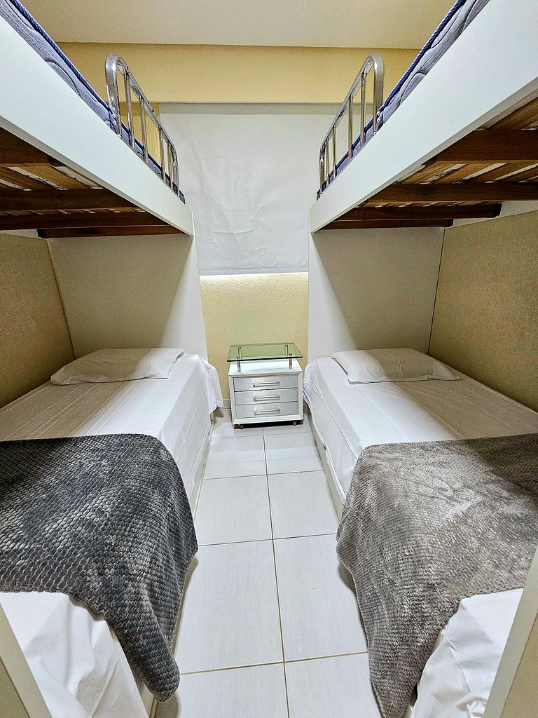 Luxuoso térreo 3q à Beira-mar no Cupe - Ecolife