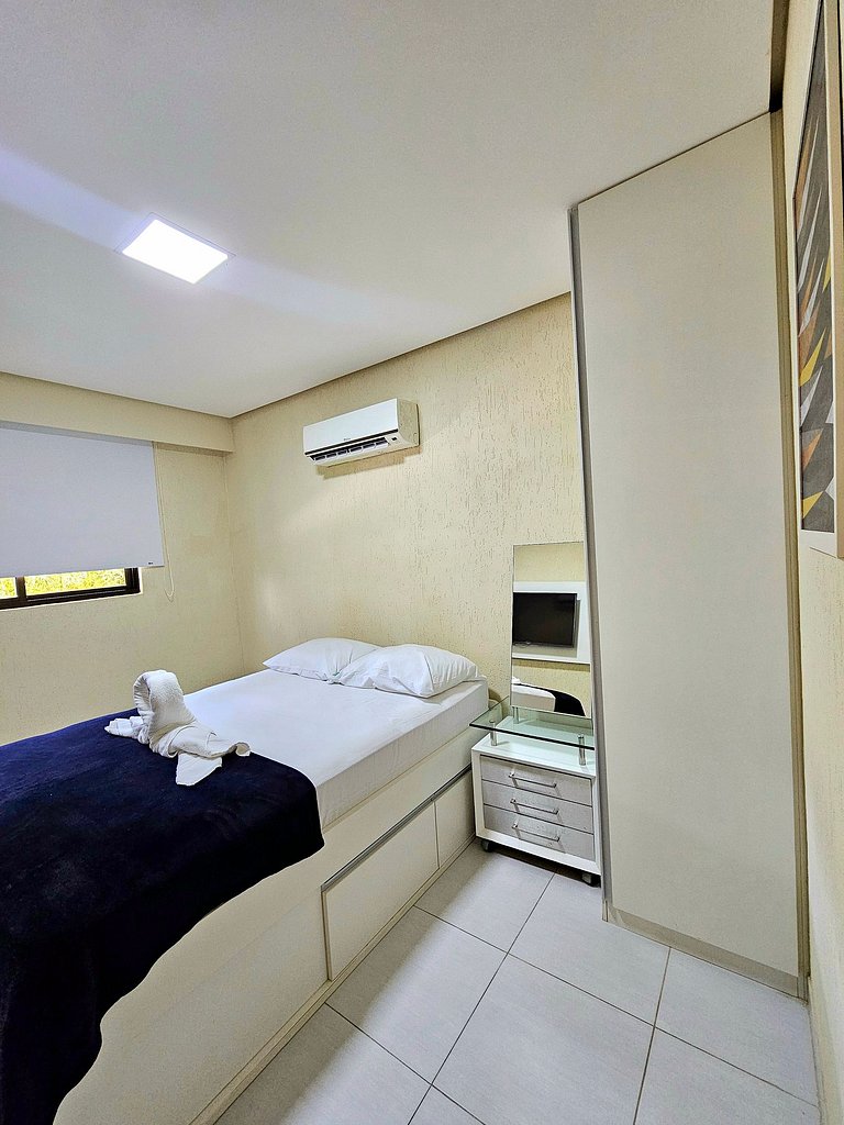 Luxuoso térreo 3q à Beira-mar no Cupe - Ecolife