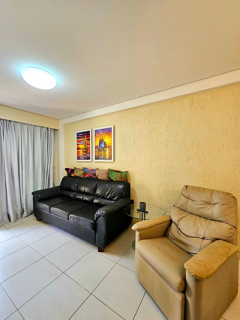 Luxuoso térreo 3q à Beira-mar no Cupe - Ecolife