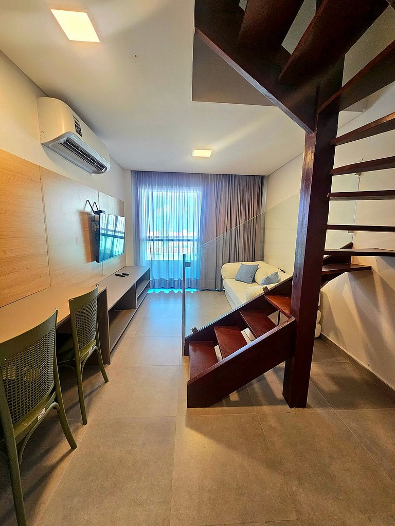 Loft Luxo 2 quartos Próx. ao Mar e Centro de Porto