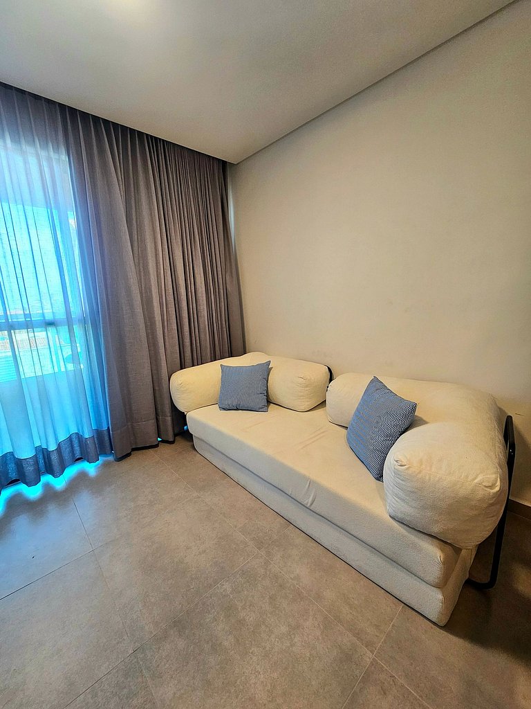 Loft Luxo 2 quartos Próx. ao Mar e Centro de Porto