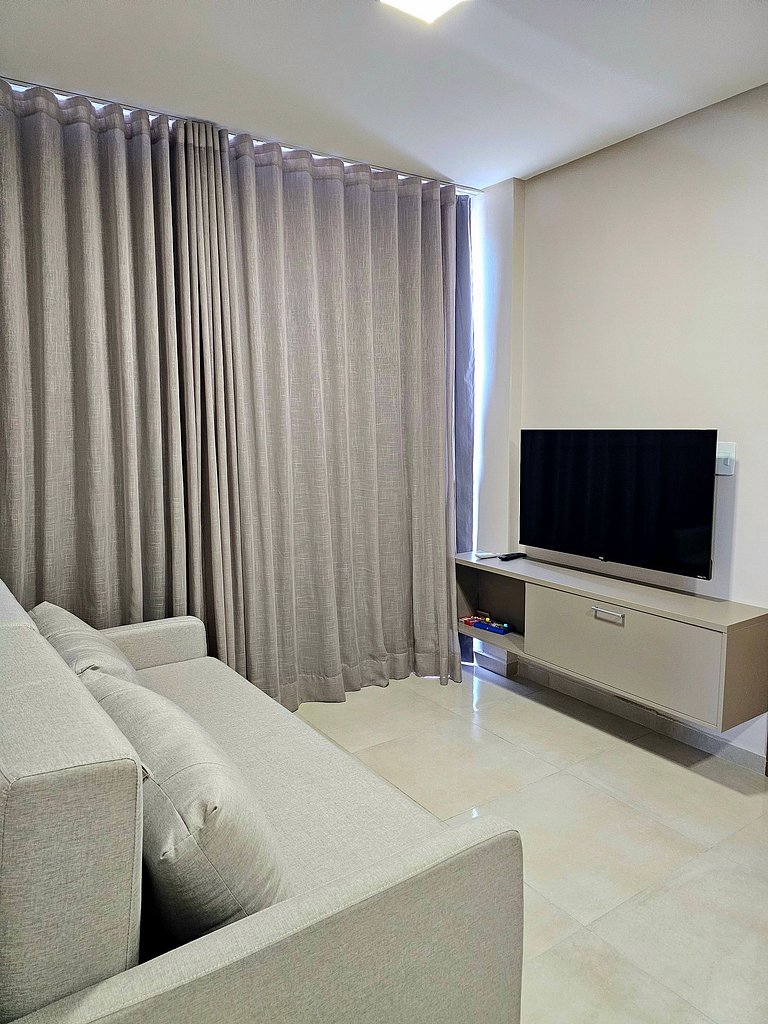 Moderno e Equipado 1q no centro de Porto no Moana