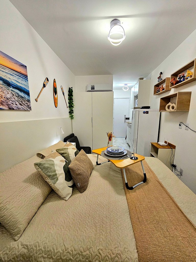 Moderno e equipado Studio no Centro de Porto #106