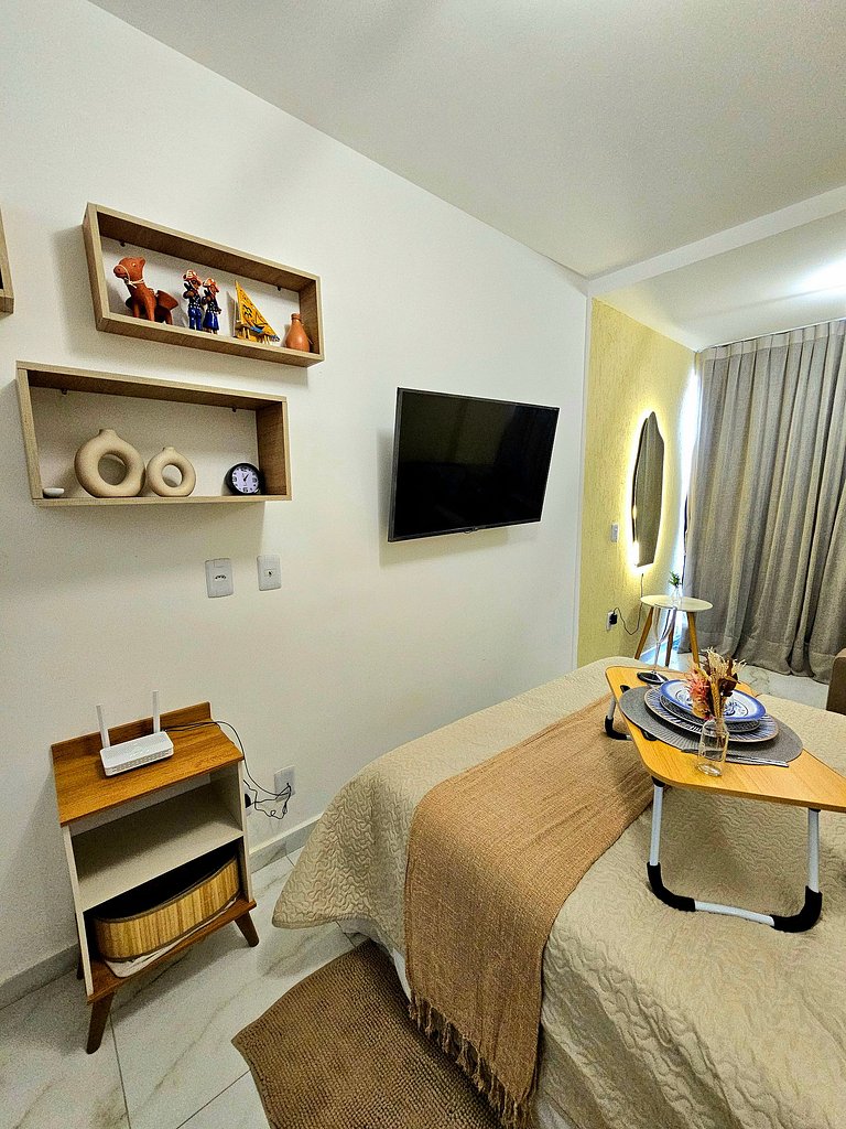 Moderno e equipado Studio no Centro de Porto #106