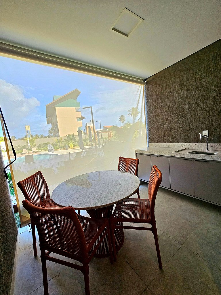 Garden Luxo no Summer, 5min do Centro de Porto #5D