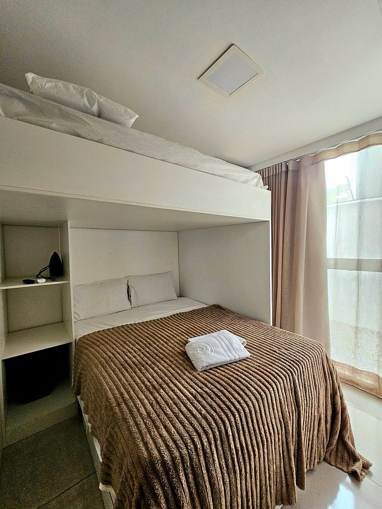 Incrível e Completo 1q no Centro de Porto no Moana