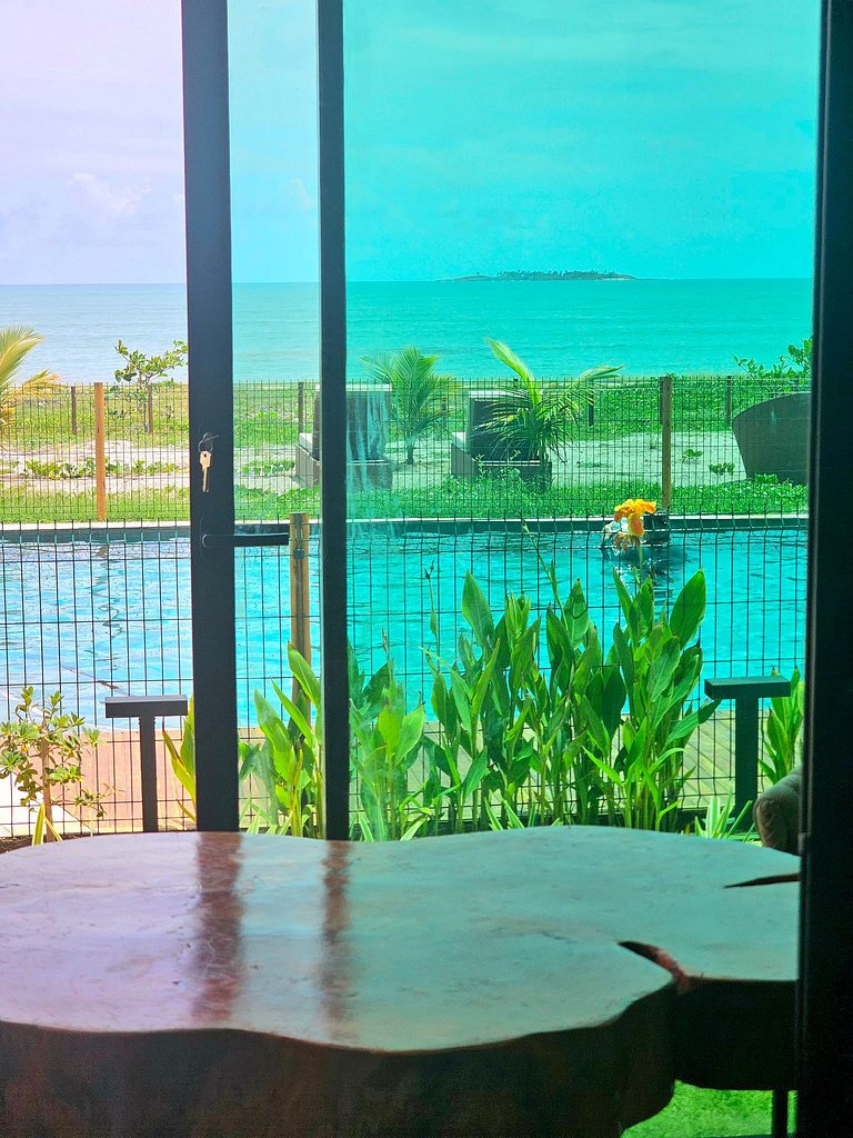 Exclusividade em Serrambi com incrível vista mar.