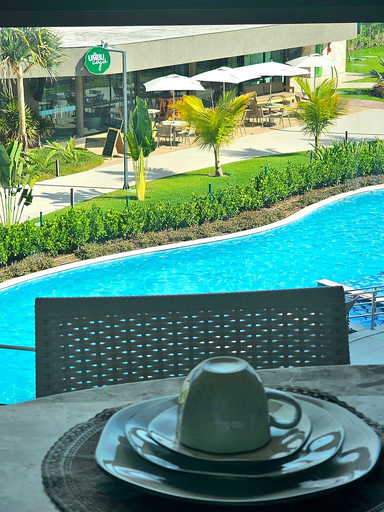 Exclusividade com varanda gourmet no Summer #215A