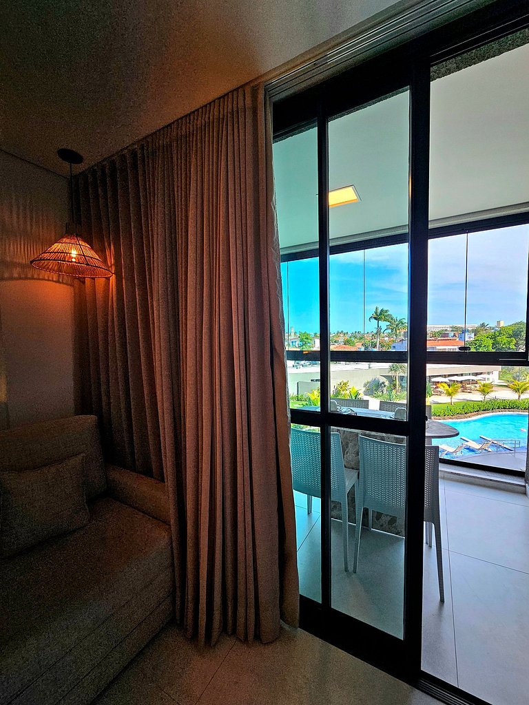 Exclusividade com varanda gourmet no Summer #215A