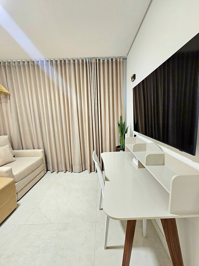 Exclusividade com varanda gourmet no Summer #215A