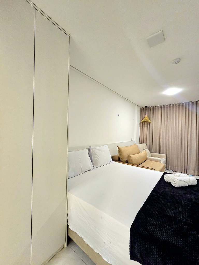 Exclusividade com varanda gourmet no Summer #215A