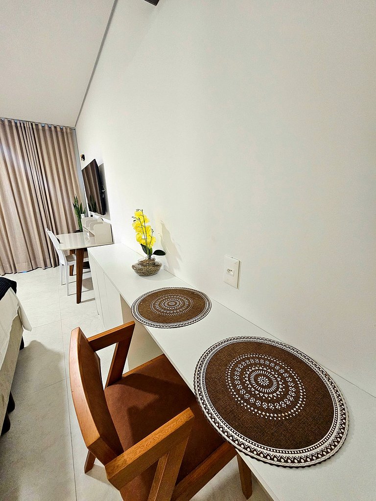 Exclusividade com varanda gourmet no Summer #215A