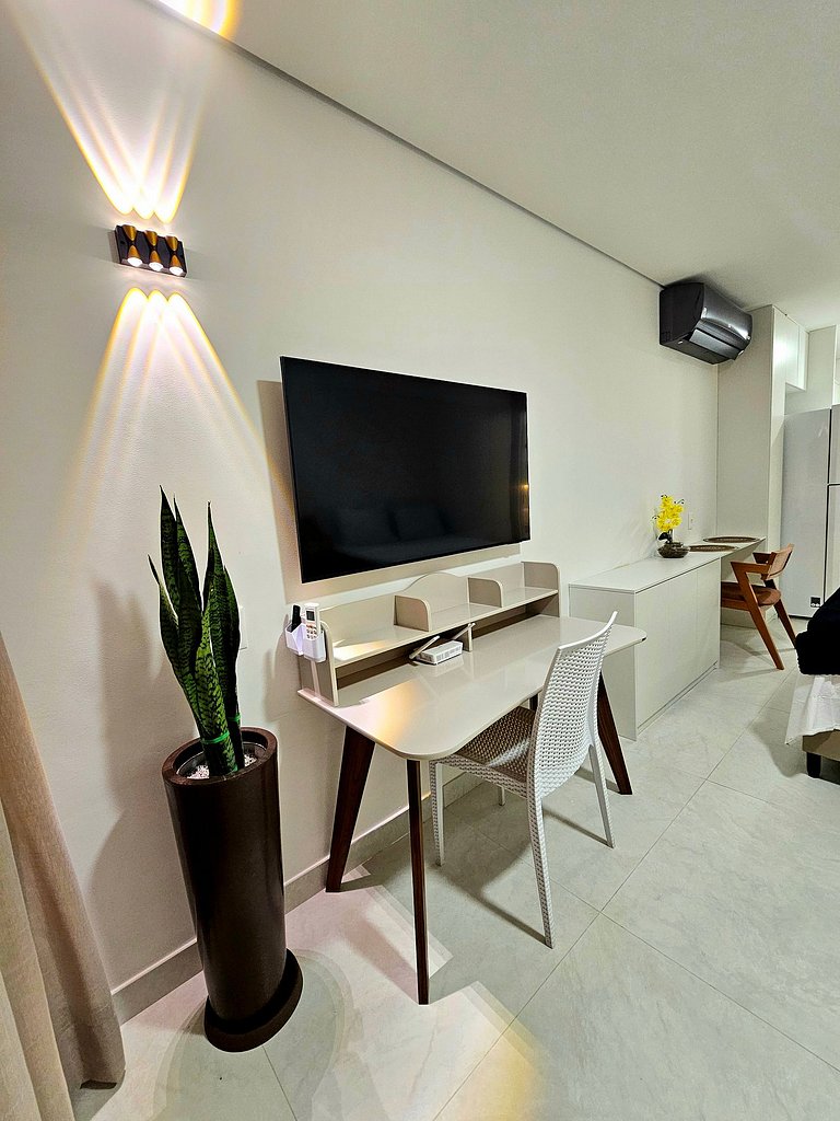 Exclusividade com varanda gourmet no Summer #215A