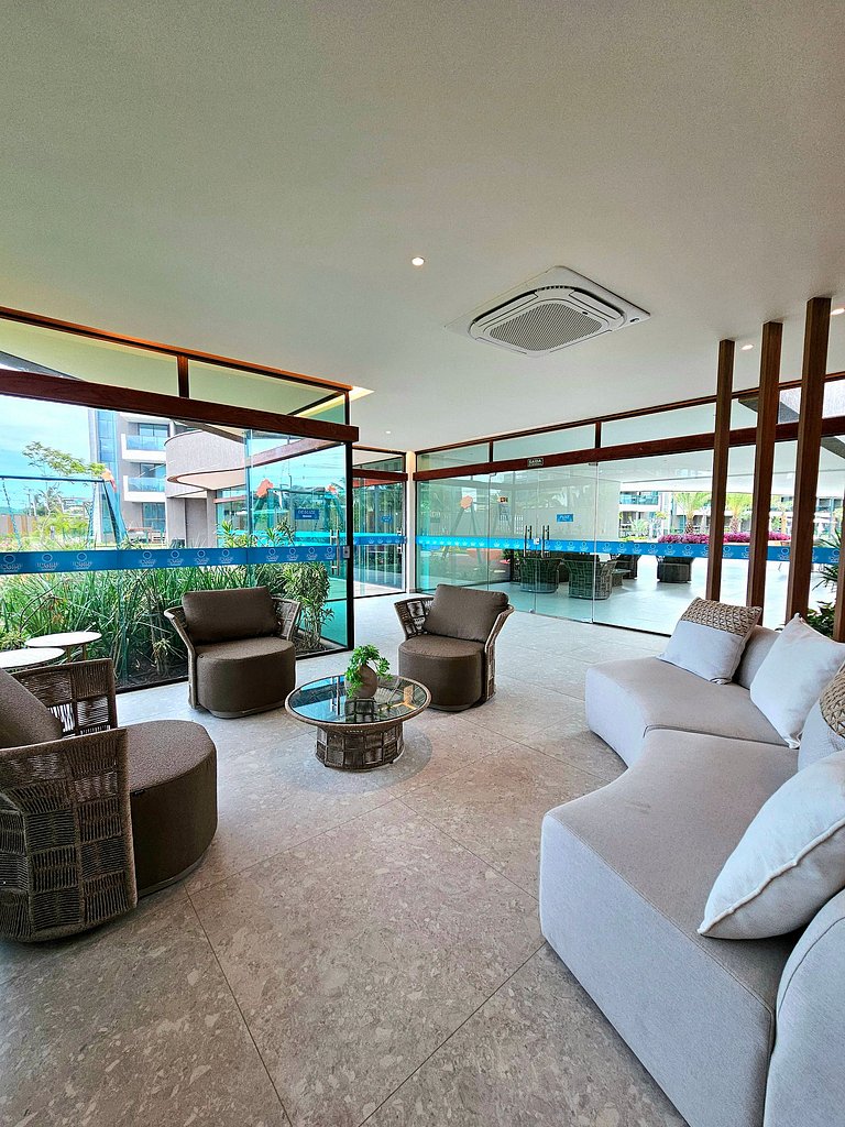 Luxo com varanda gourmet no BC Solare #305C