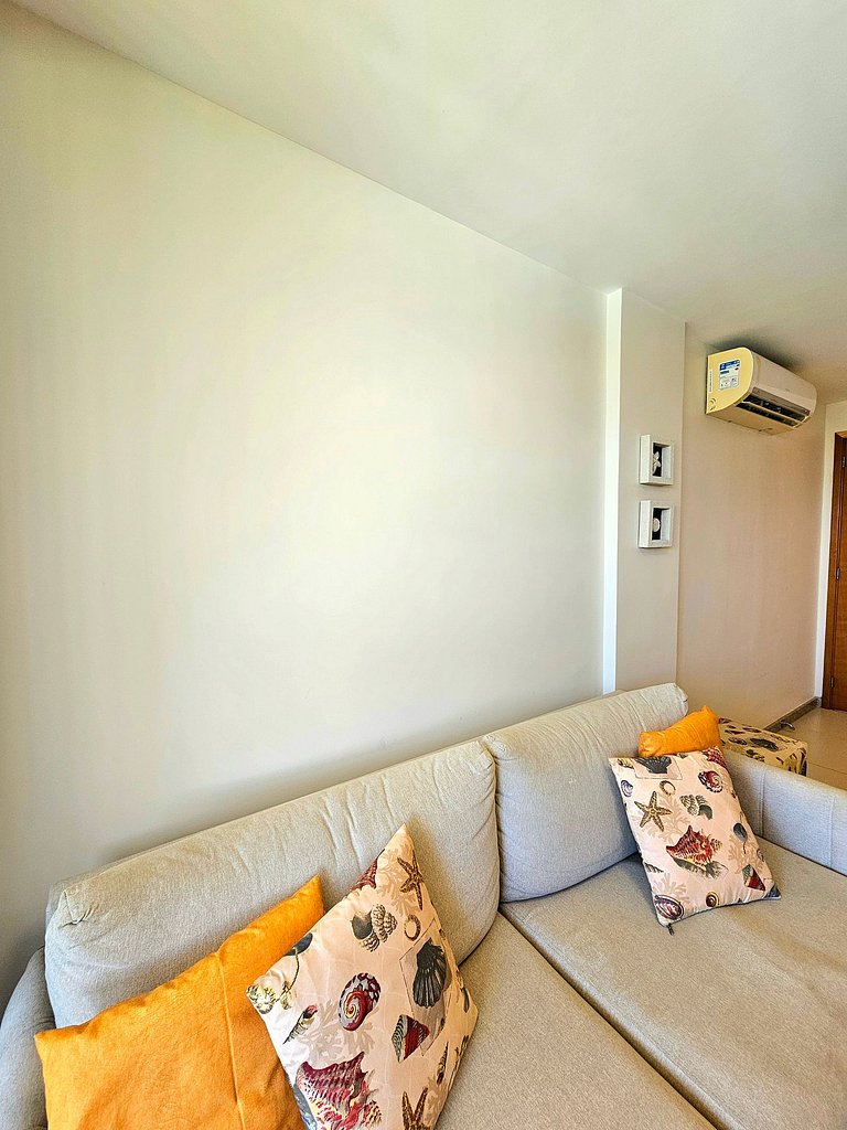 Luxuoso e Equipado no Oka Beira-mar Muro Alto